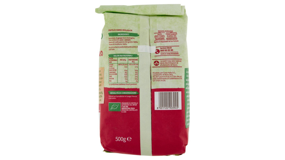 Pennette Di Farro Biologiche