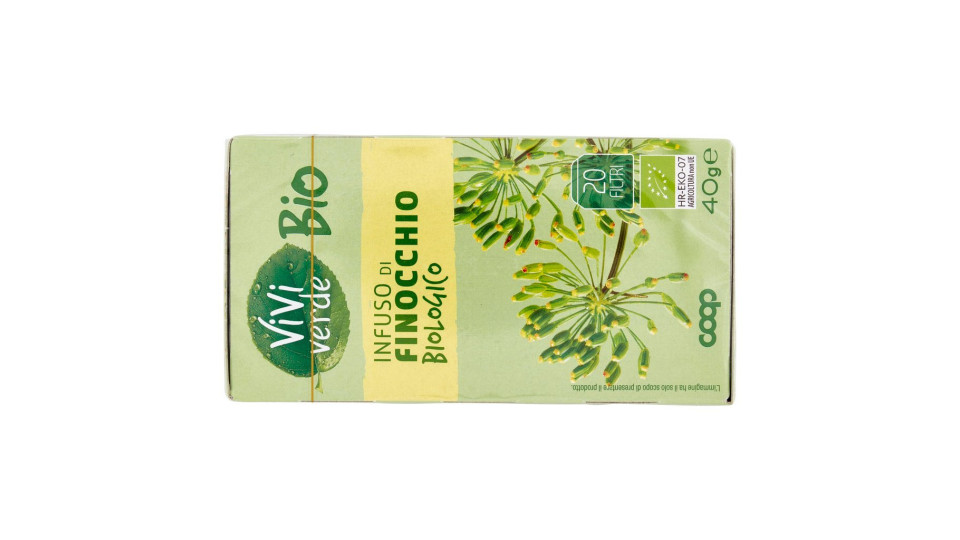 Infuso Di Finocchio Biologico 20 Filtri