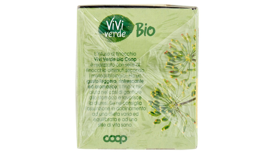 Infuso Di Finocchio Biologico 20 Filtri