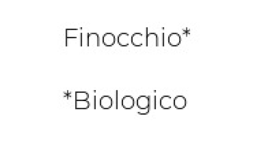 Infuso Di Finocchio Biologico 20 Filtri