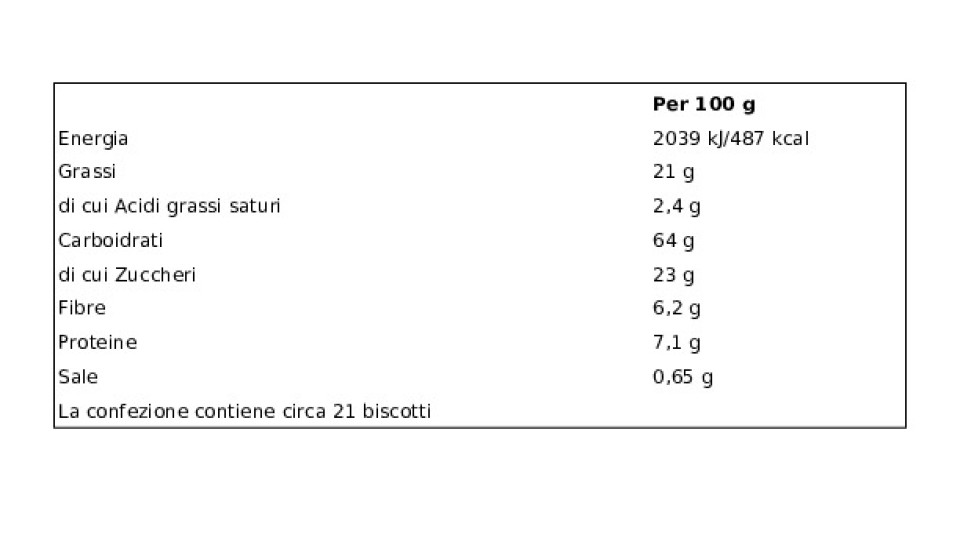 Frollini Ai Cereali Con Frutta Biologici