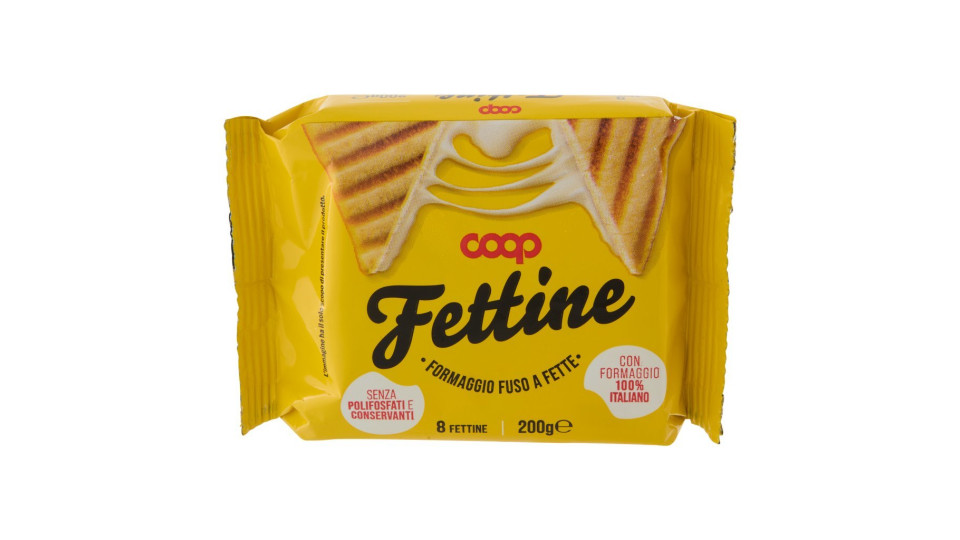 Fettine Formaggio Fuso A Fette Light 8 Fette