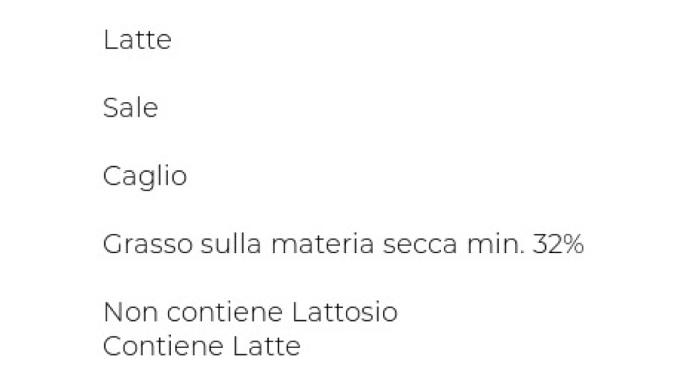 Parmigiano Reggiano Dop 30 Mesi