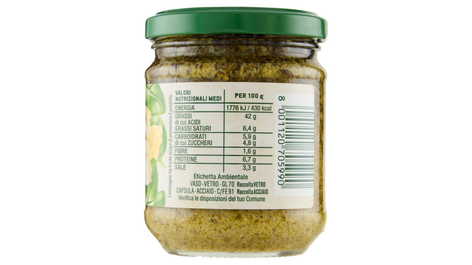 Pesto Con Basilico Genovese Dop