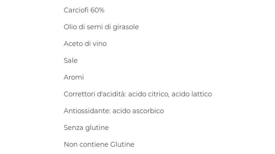 Saclà Carciofi Grigliati