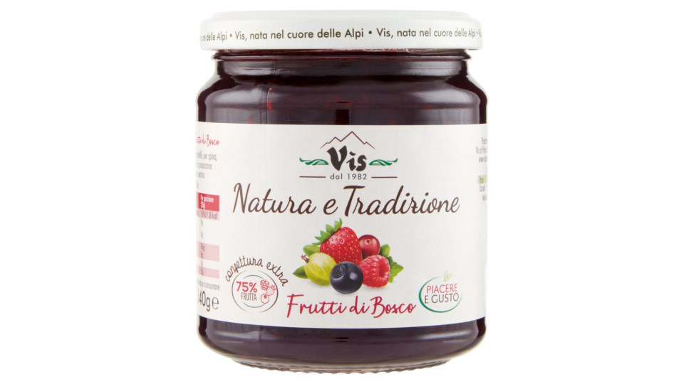 Vis Natura golosa Confettura Extra Frutti di Bosco