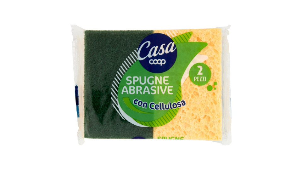 Spugne Abrasive Con Cellulosa 7x11x2.5 Cm