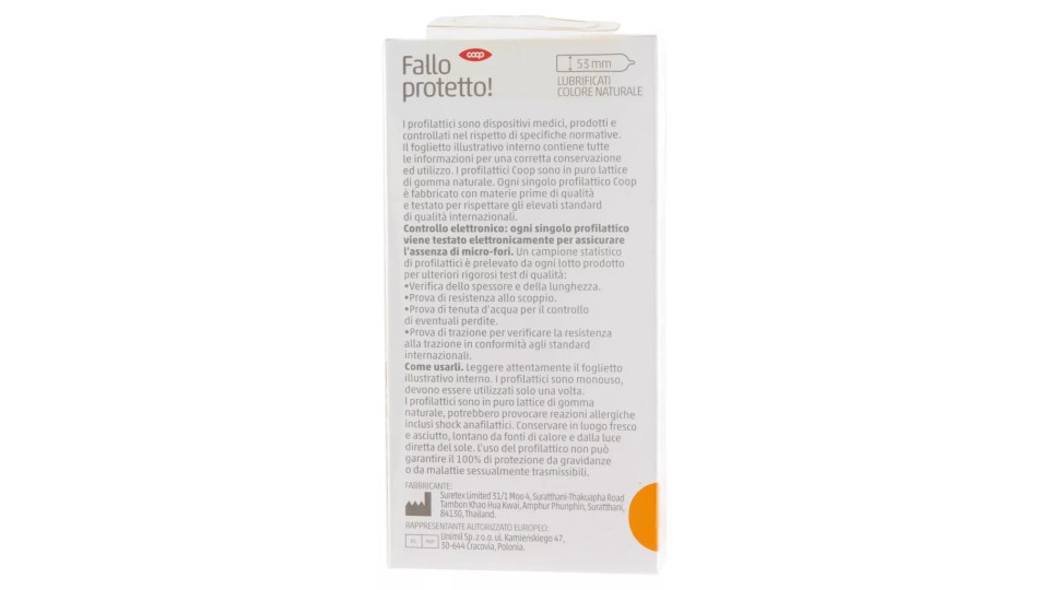 Fallo Protetto! Preservativi Lubrificati Classici