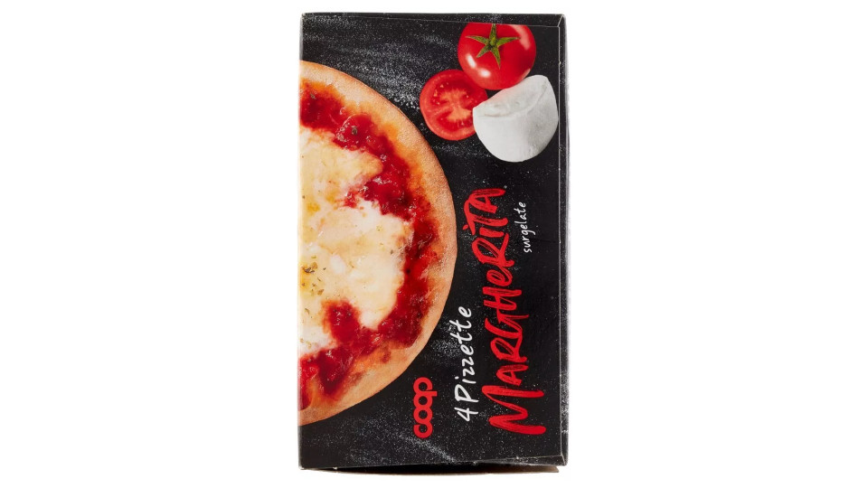 4 Pizzette Margherita Surgelate