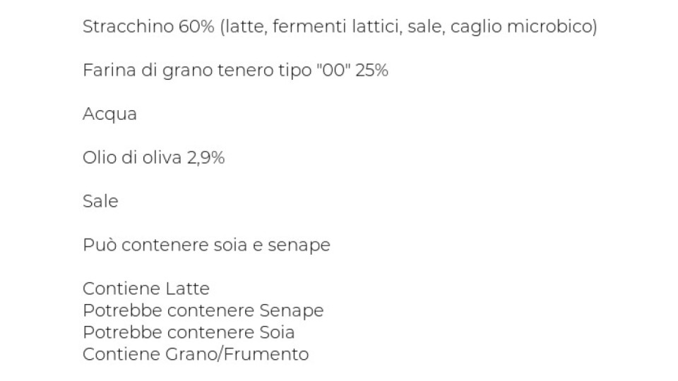 Focaccia Al Formaggio Surgelata
