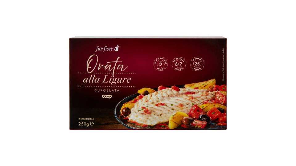 Orata Alla Ligure Surgelata