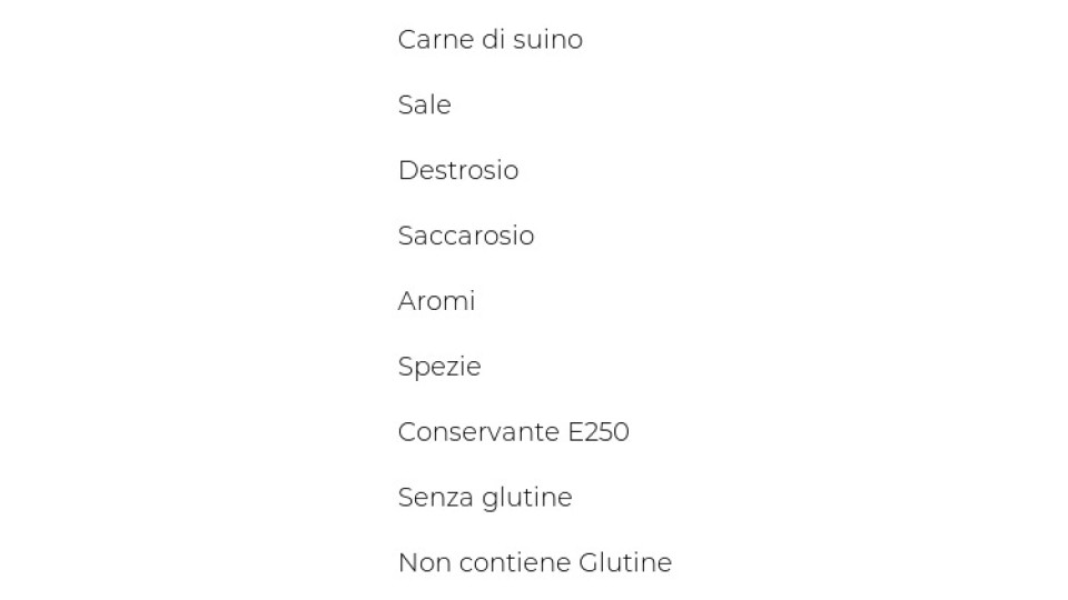 PASTA DI SALAME MERICCO