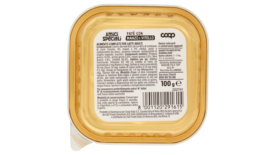 Patè Con Manzo E Vitello