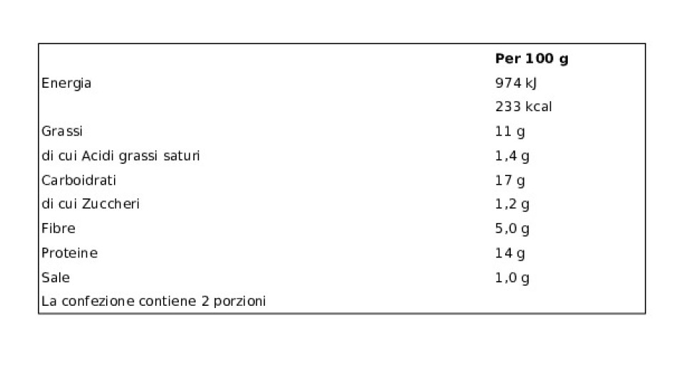 Falafel Vegetali Biologici