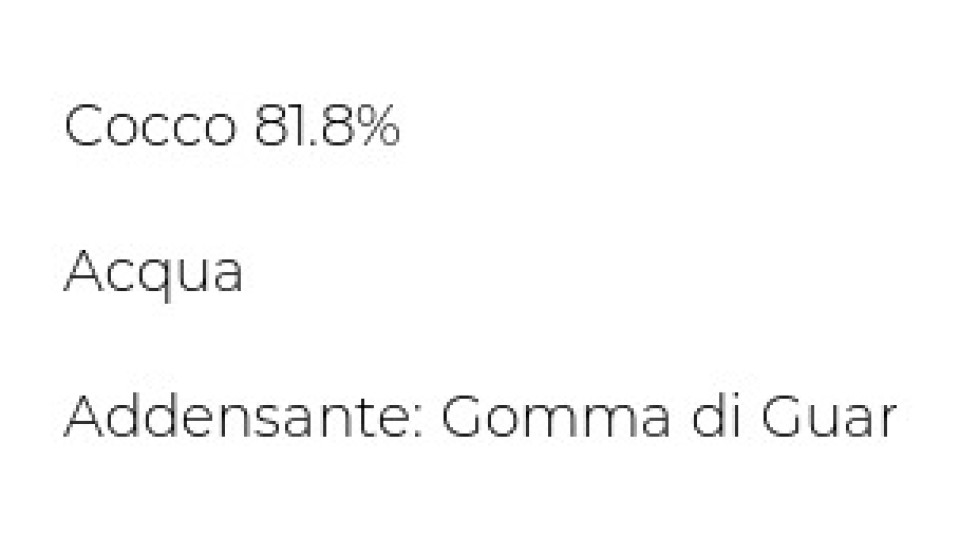 Latte di cocco