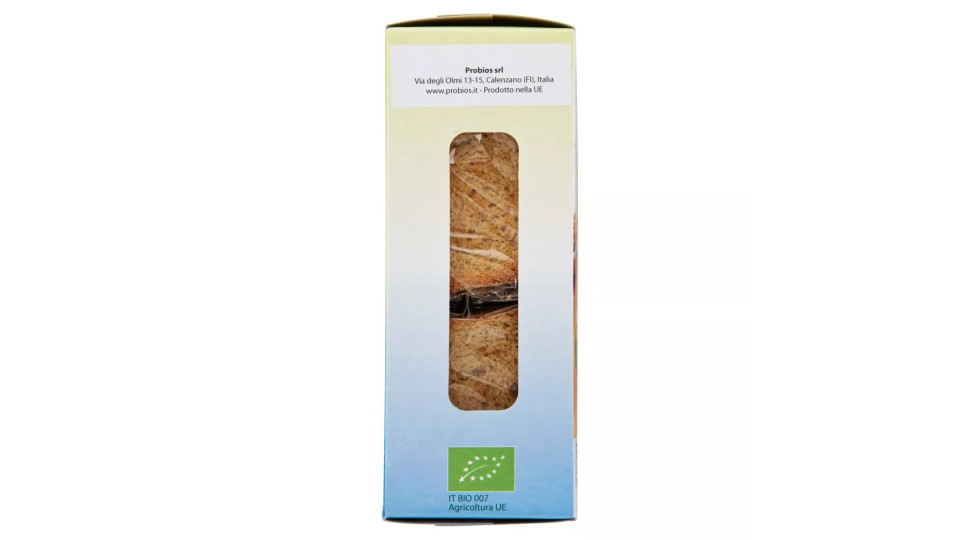 FETTE BISCOTTATE CON SEMI DI LINO