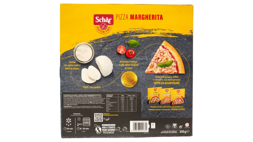Schär Bontà d'Italia Pizza Margherita