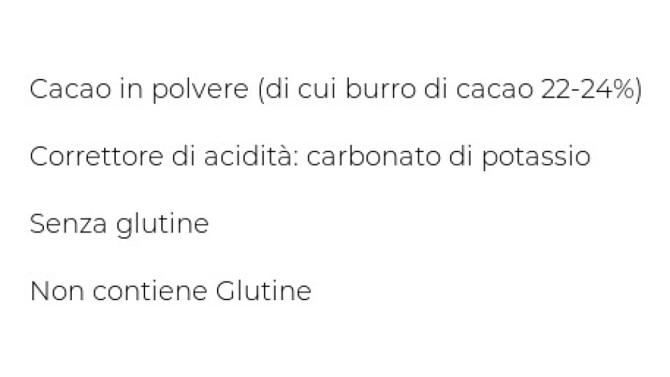 Cacao Amaro In Polvere