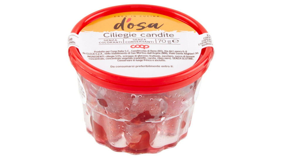 Cameo ciliegie candite