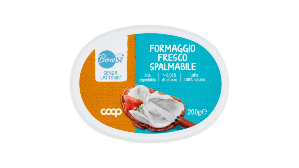Senza Lattosio Formaggio Fresco Spalmabile Alta Digeribilità