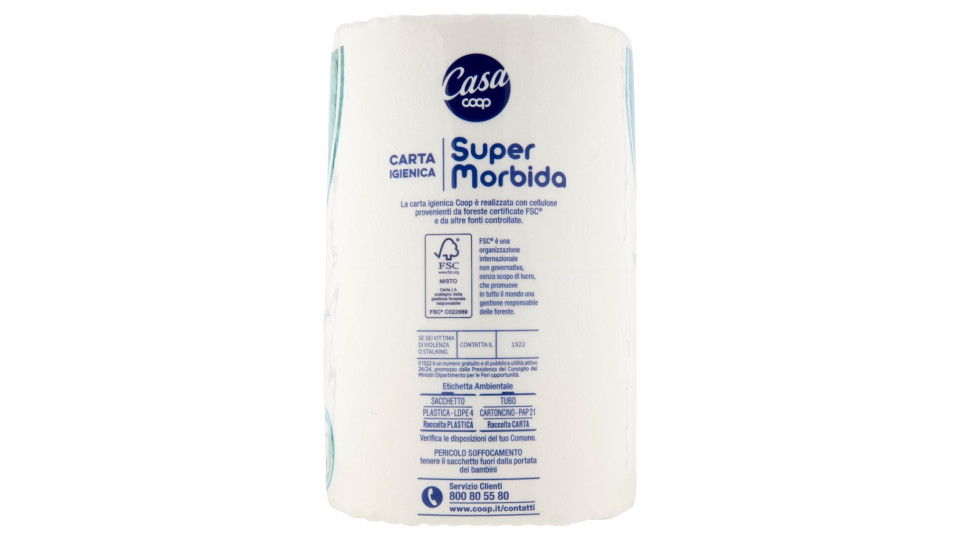 Carta Igienica Super Morbida 4 Pz