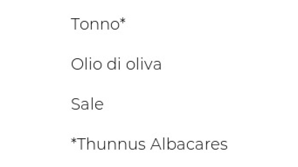 Trancio di Tonno in Olio d'Oliva