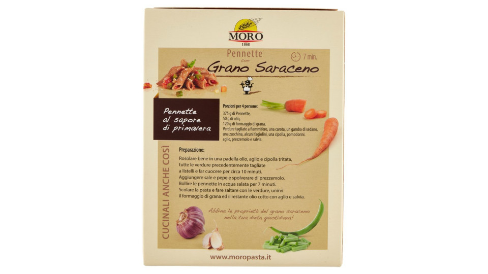 Pennette con Grano Saraceno