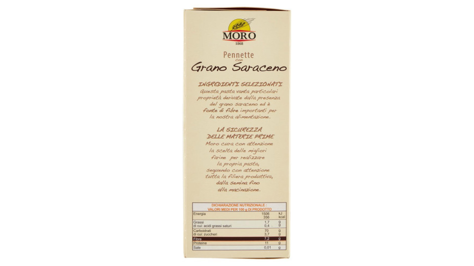 Pennette con Grano Saraceno