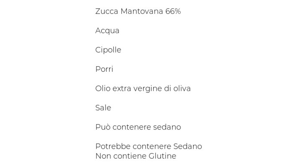 le + Buone Vellutata di Zucca