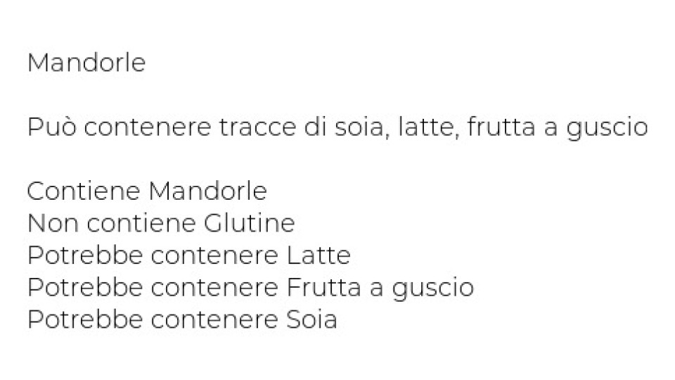 Farina di Mandorla