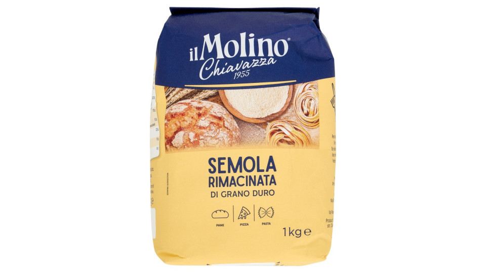 Semola Rimacinata di Grano Duro 1 Kg