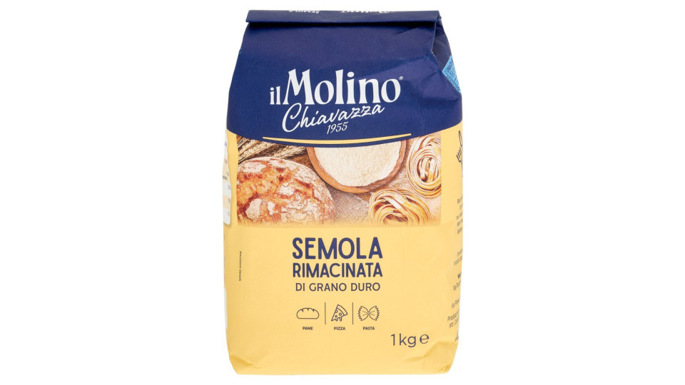 Semola Rimacinata di Grano Duro 1 Kg