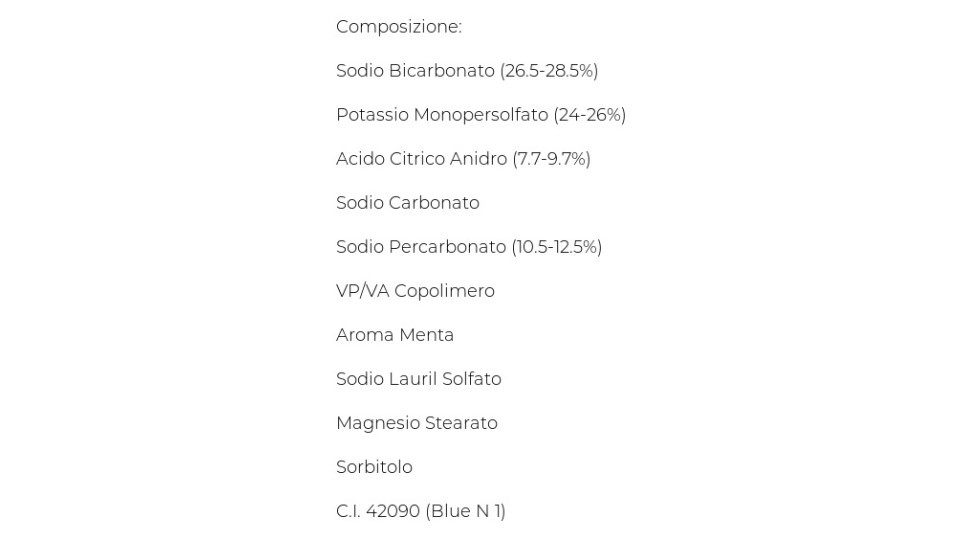 Compresse per la Pulizia di Protesi e Apparecchi Ortodontici 36 Pz
