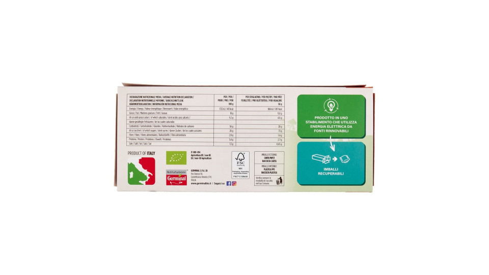 Sfogliatina Mirtillo  Bio 4 x 50 g