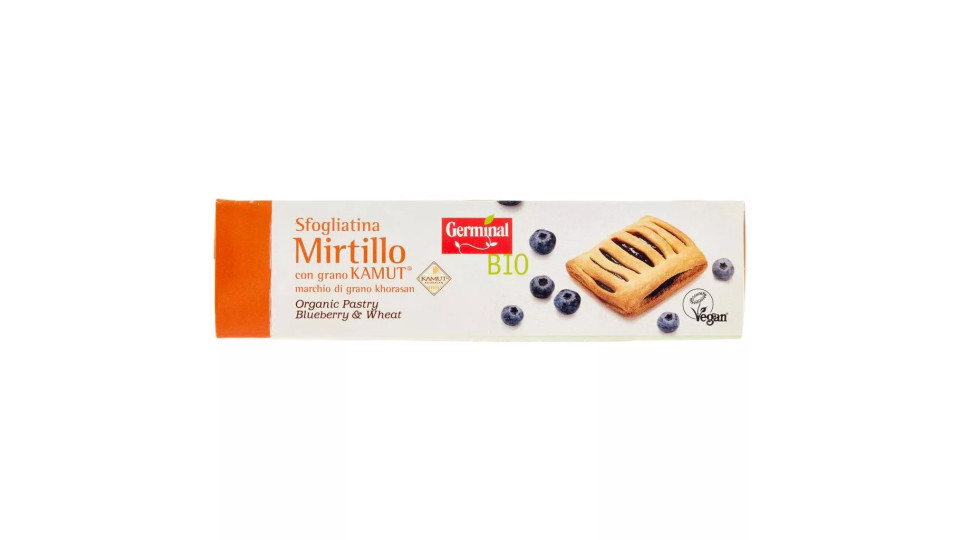 Sfogliatina Mirtillo  Bio 4 x 50 g
