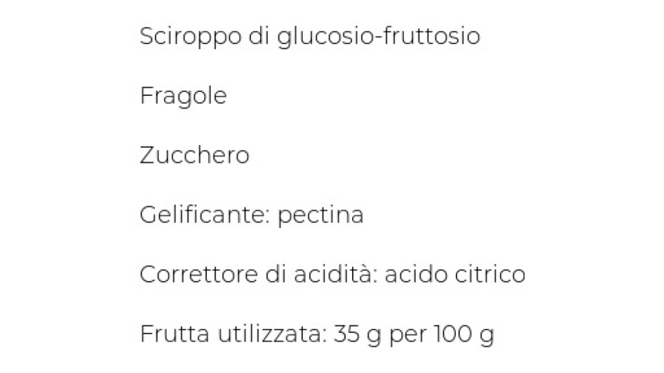 Confettura di Fragole