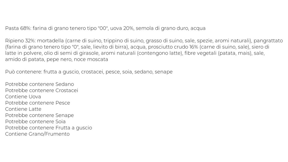 Scoiattolo le Perline Prosciutto Crudo