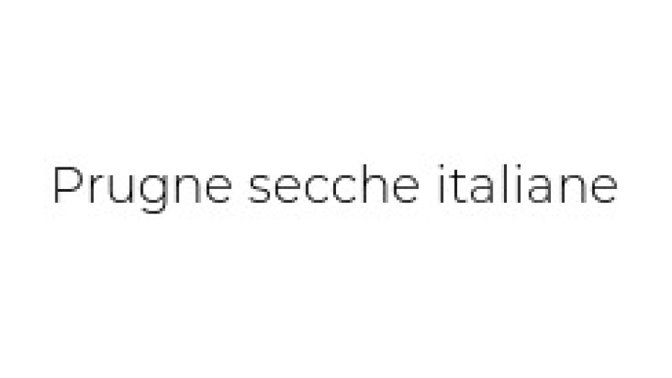 Prugne Secche Italiane Intere