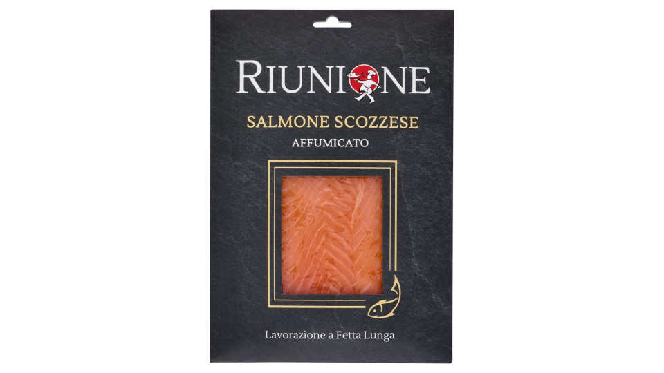 Salmone Scozzese Affumicato Lavorazione a Fetta Lunga