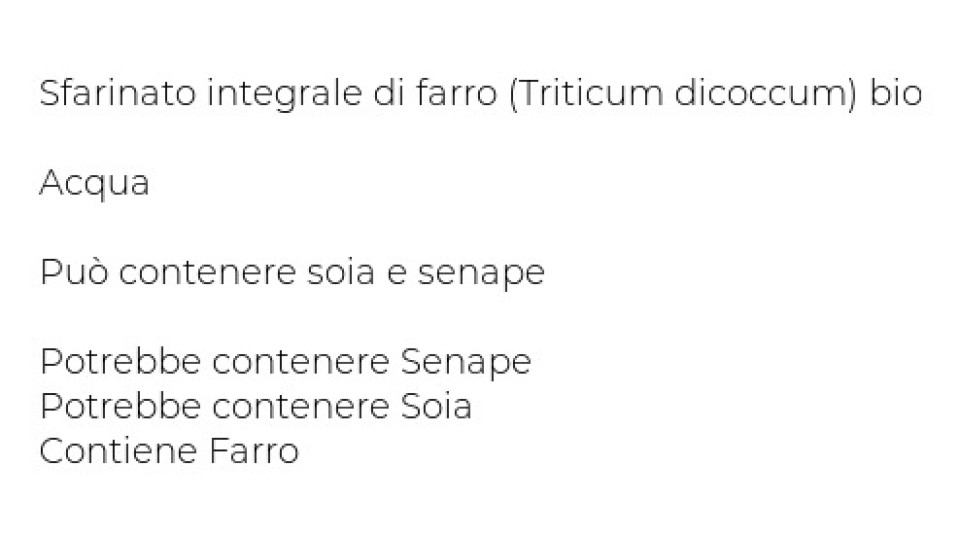 Farro Integrale Bio Linguine
