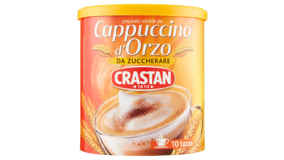 Preparato Solubile per Cappuccino d'Orzo da Zuccherare