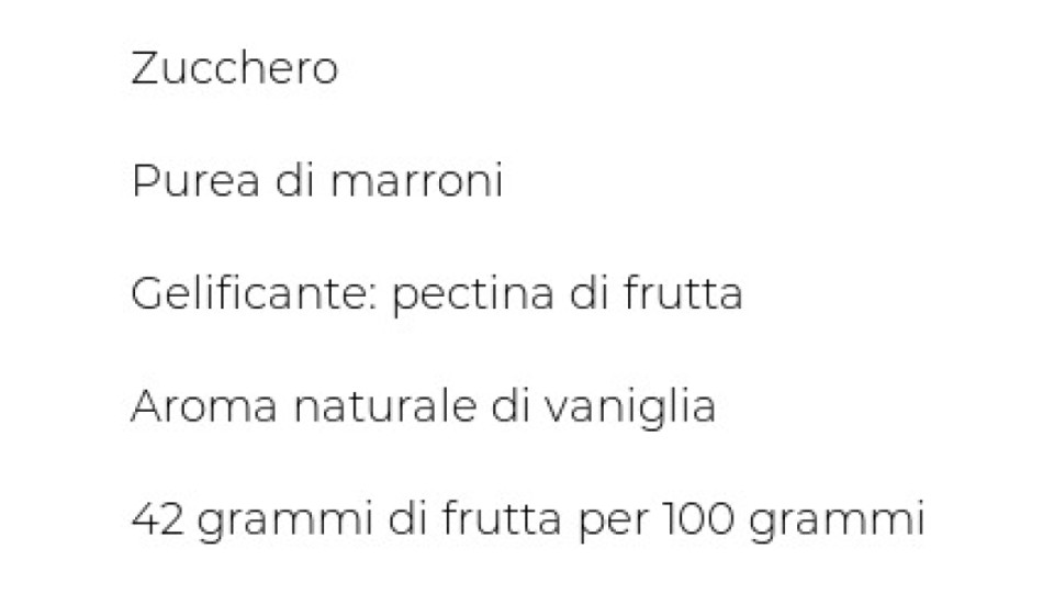 I Frutteti di Oswald Crema di Marroni Vegana e senza Glutine