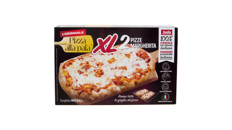 2 Pizze Margherita Xl Surgelata