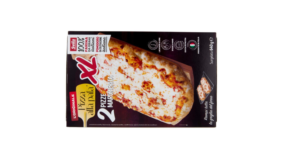 2 Pizze Margherita Xl Surgelata