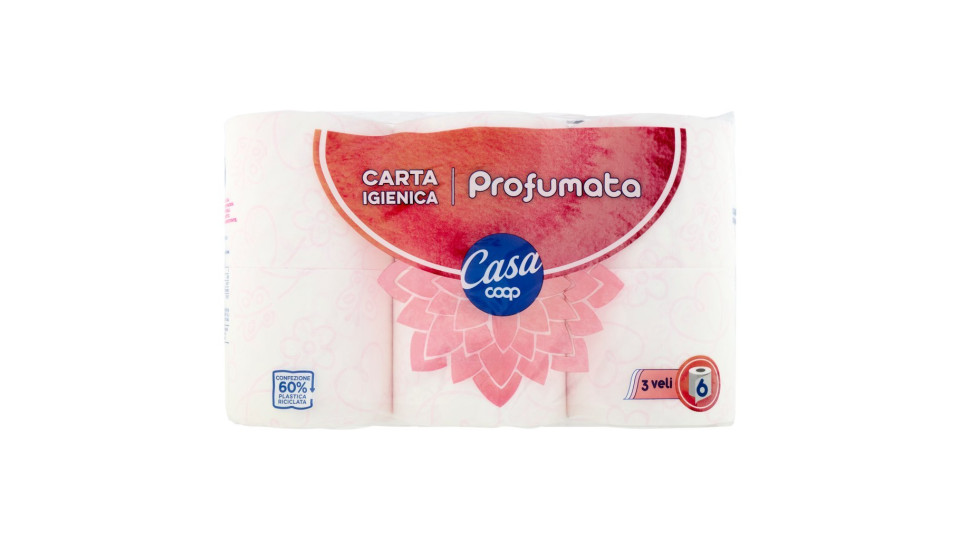 Carta Igienica Profumata 6 Pz