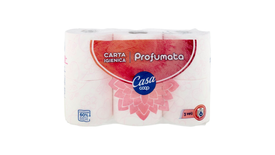 Carta Igienica Profumata 6 Pz