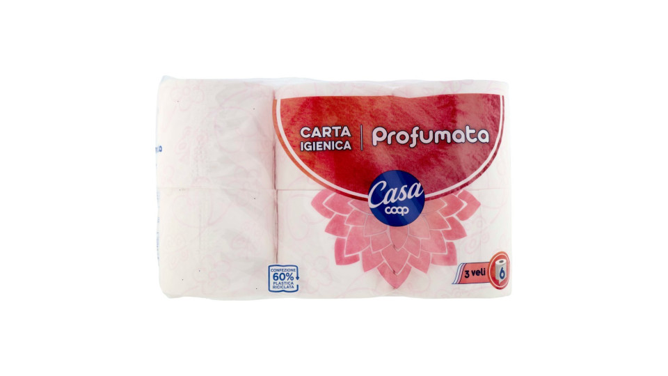 Carta Igienica Profumata 6 Pz