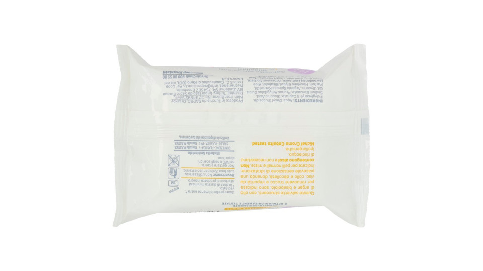 Salviette Struccanti Adatte a Pelli Normali e Miste 25 Pz