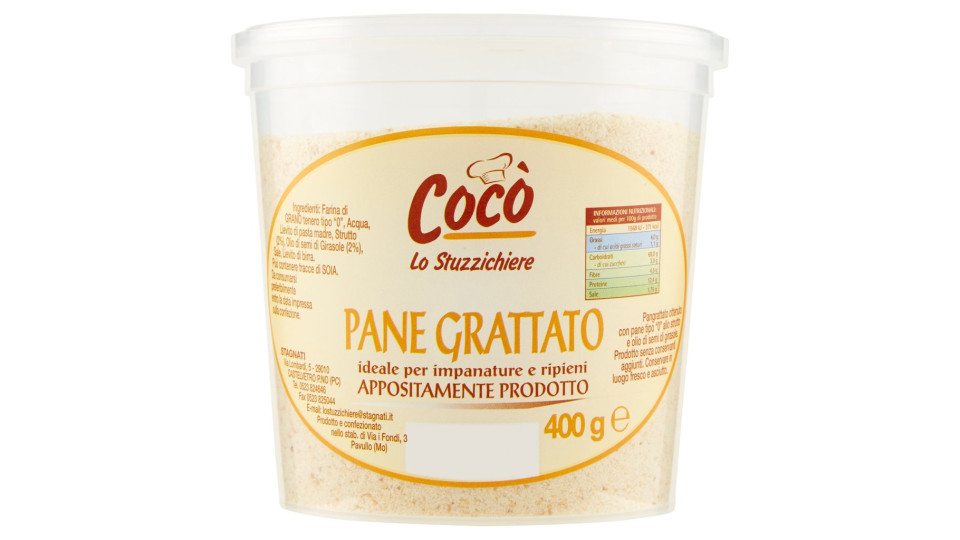 Pane Grattato