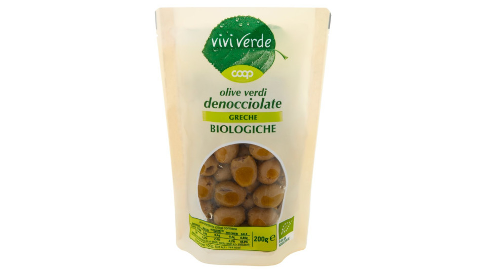 Olive Verdi Denocciolate Castelvetrano Biologiche